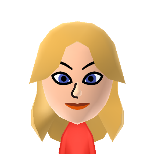 Blainley Mii character: Host from the "Total Drama" series.