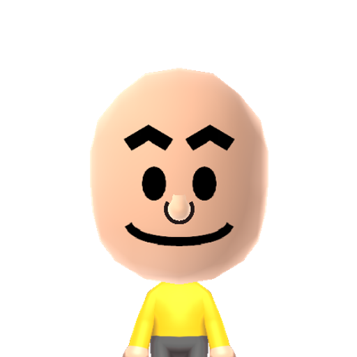 PAC–MAN Mii character: From the classic arcade game series of the same name.