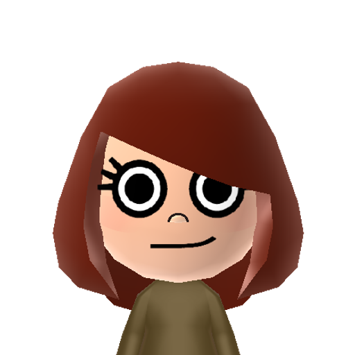 Iris A. Mii character: Your trusted assistant detective from the Streetpass DLC game "Monster Manor/Streetpass Mansion". She helps you on your quest to solve the case.
