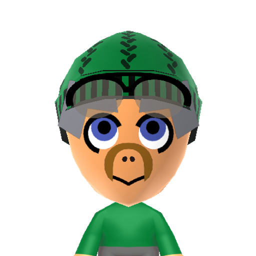 Koopa™ Mii character: Enemy of Mario from Mario games.