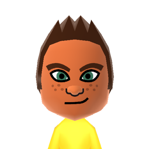Duncan Mii character preview