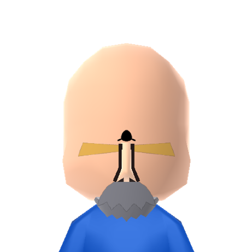 Lighthouse Mii character: The lighthouse on the face of this Mii warns ships of rocks ahead.