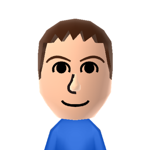 Ross IRL Mii character: From the youtube channel "Hat Films".