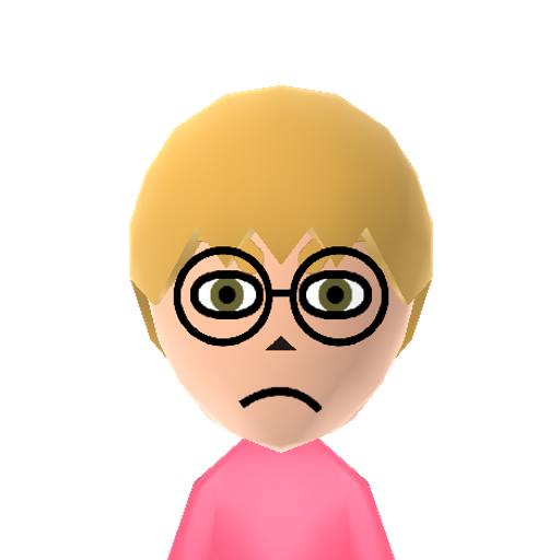 NINTENDO Mii character: a Default WaraWara Plaza Mii