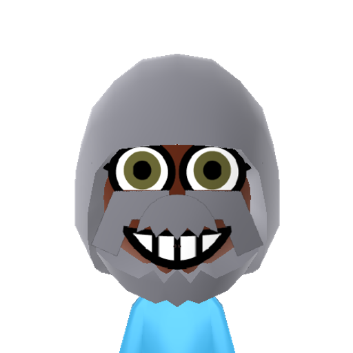 Bender Mii character: Bending Unit 22 model robot from the animated series "Futurama".