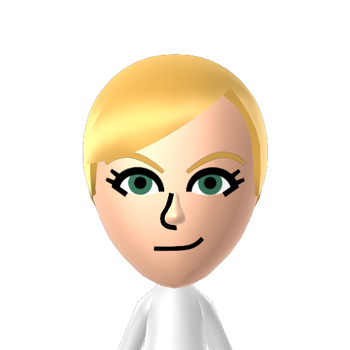 Sharena Mii character: a Mii used in Mii Fighter QR Codes Series / Custom Mii Fighter Versus