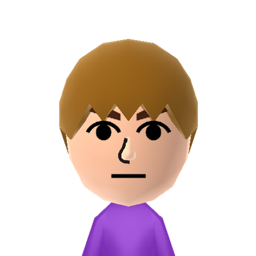Elliott Mii character: NNID: elliott0605