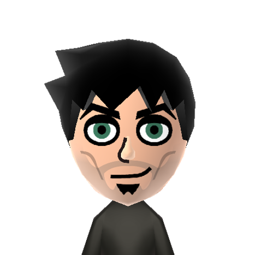 Hook Mii character: Killian Jones AKA Hook from Disney's "Once Upon a Time"
