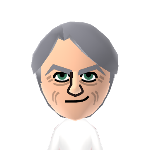 Frank Mii character preview