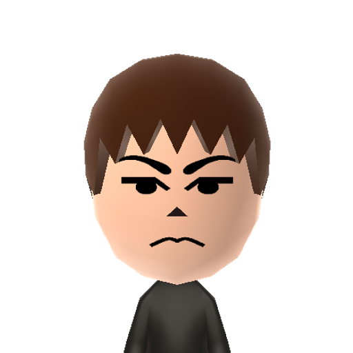 ヤス Mii character preview