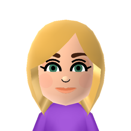 Jess Mii character: NNID: Pendious