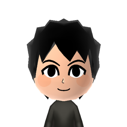 Kirito Mii character preview
