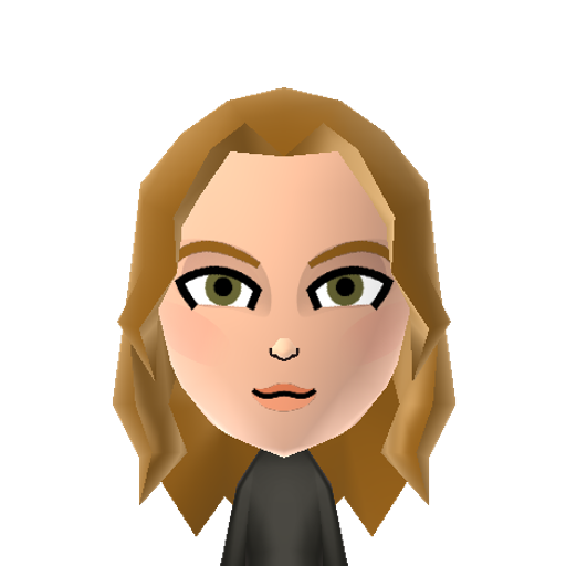 Hermione Mii character: One of the main characters of the "Harry Potter" series. Harry and Ron's best friend. Played by Emma Watson.