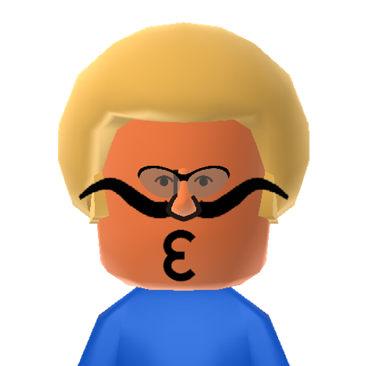 Bobobo Mii character: These are extracted and derived from the Mii Central Miis from the 3DS Miitopia.