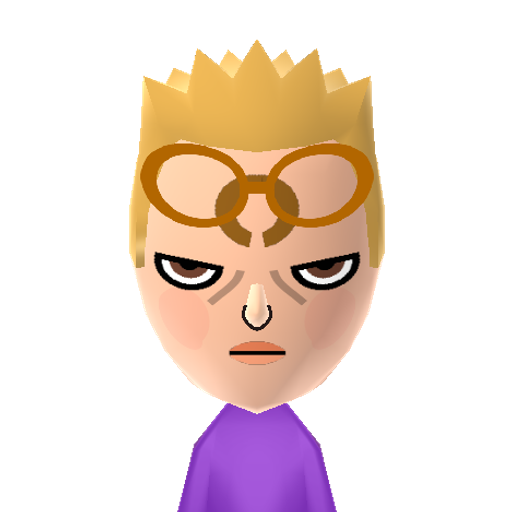Giorno G. Mii character: The protagonist of JoJo's Bizarre Adventure: Part 5. He is the son of Dio Brando, and biologically, Jonathan Joestar.