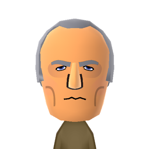 Herzog Mii character: Famous German director and actor.