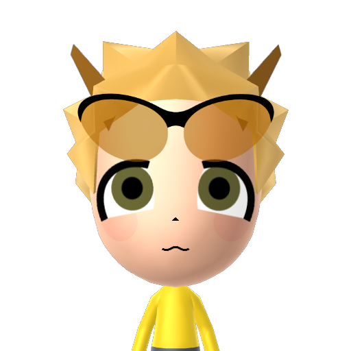 ? Mii character: A Mii uploaded to Check Mii Out Channel (WiiLInk)