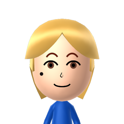 ? Mii character: A Mii uploaded to Check Mii Out Channel (WiiLInk)