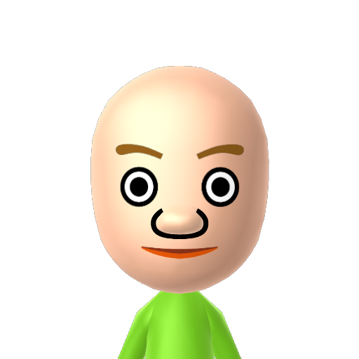 Baldi Mii character: Baldi