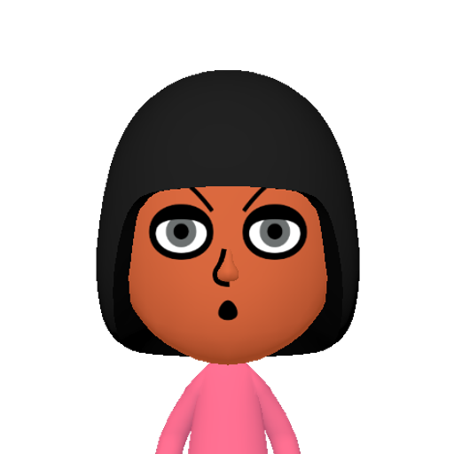 尋就嵌嵐崴嵇巽幅帽幀 Mii character: This Mii is from the Switch SDK as a SampleDB Mii.