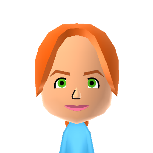 Sarah Mii character preview