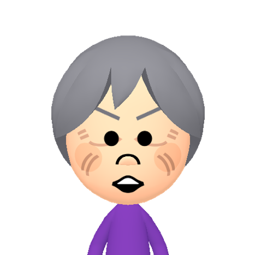 no name Mii character: This Mii is from the Switch SDK as a SampleDB Mii.