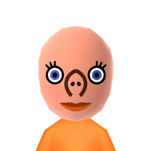 Mummy pig Mii character: The Mother of Peppa Pig in the cartoon "Peppa Pig".