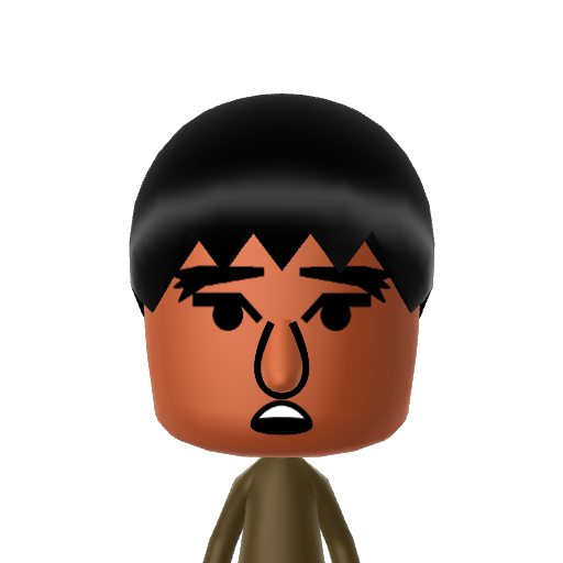 Mii186 Mii character: A Mii under topics.3