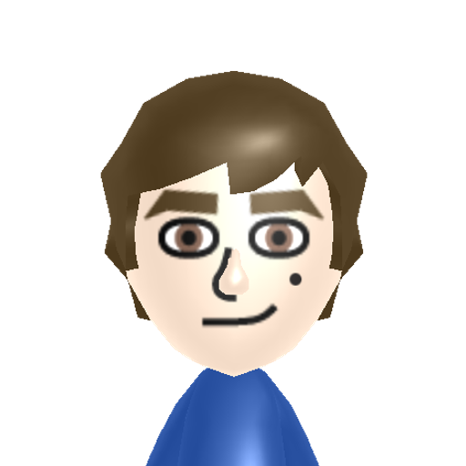 manu Mii character: A Mii used for Nintendo Network ID manuelgrullon by manu.