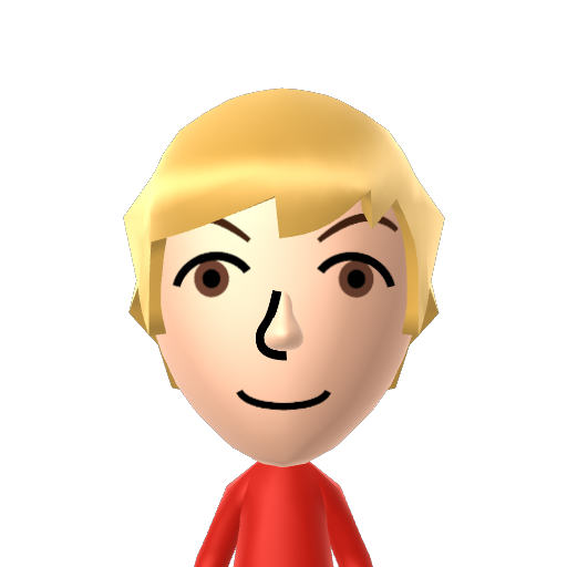 Maxence Mii character: A Mii from Last Day of WaraWara Plaza, a mod for Nintendo Wii U (WaraWara Plaza)