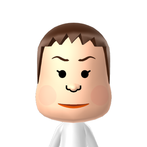 3おおしま Mii character: A Mii from Jinsei Game Wii