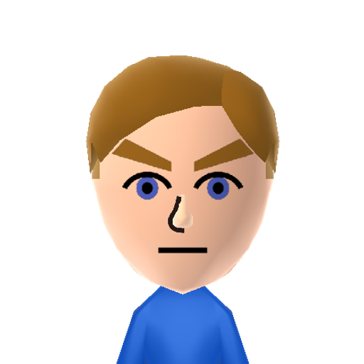 Guest B Mii character: A Guest male Mii played in Wii games, 3DS games, and Wii U games that use Miis.