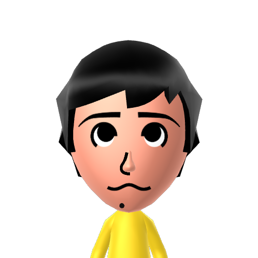 ? Mii character: A Mii uploaded to Check Mii Out Channel (WiiLInk)