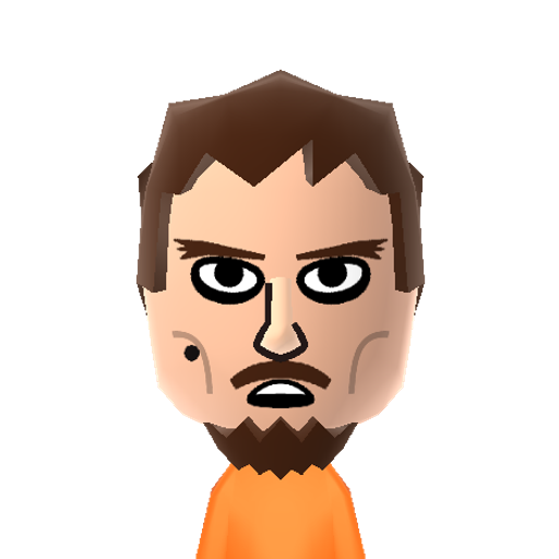 TR Hadley Mii character: The world famous pugilist of "Game Grumps" fame.