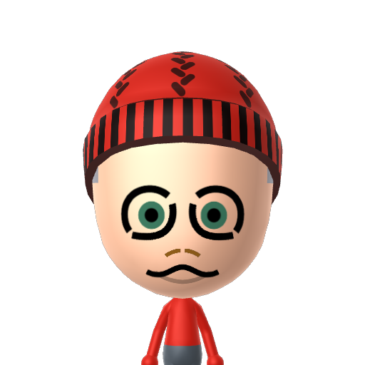 ? Mii character: A Mii uploaded to Check Mii Out Channel (WiiLInk)
