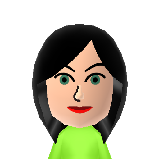 Mekow Mii character: NNID: lyzzza