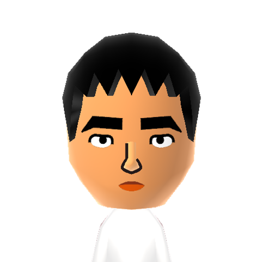 Harold Mii character preview