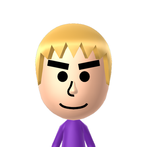 ? Mii character: A Mii uploaded to Check Mii Out Channel (WiiLInk)