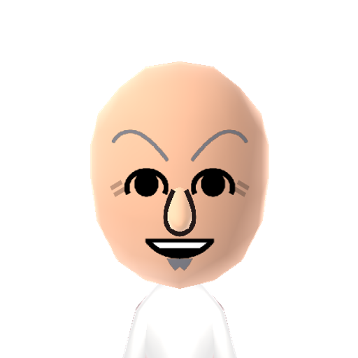 NINTENDO Mii character: A Mii found in unused WaraWara files