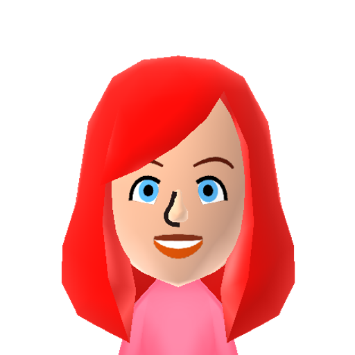 Ariel Mii character preview