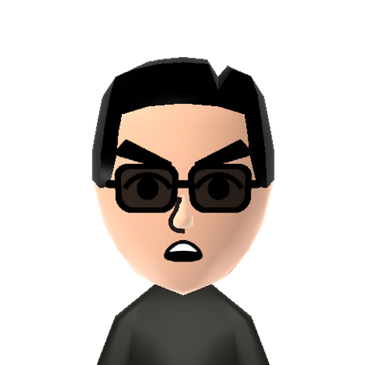 psy Mii character preview