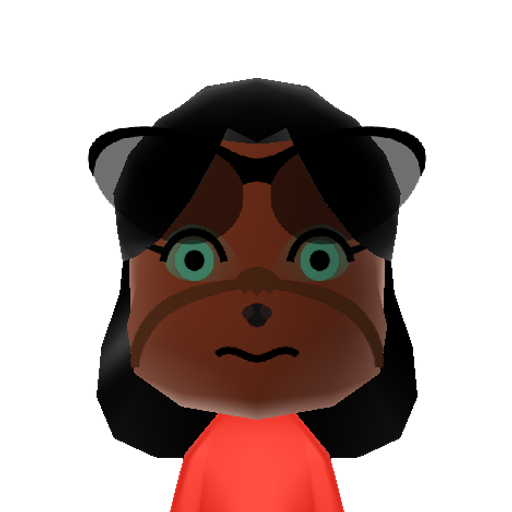 Mirage Mii character: Cat villain and evil sorceress from Disney's Aladdin (the animated series).