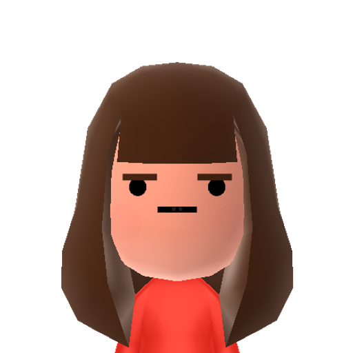 bubblegum Mii character preview