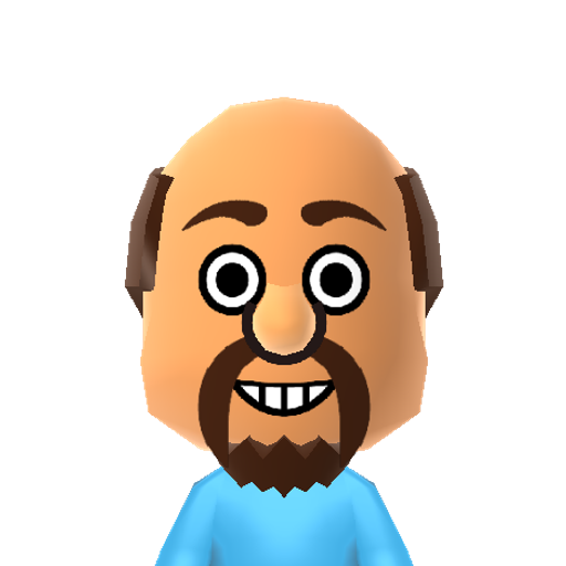 Mr. Vickle Mii character: The short, heavyset neighbor from "Kick Buttowski"