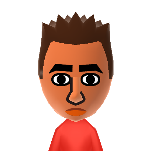 Kumar Mii character: From the "Harold and Kumar" movies. Played by Kal Penn.
