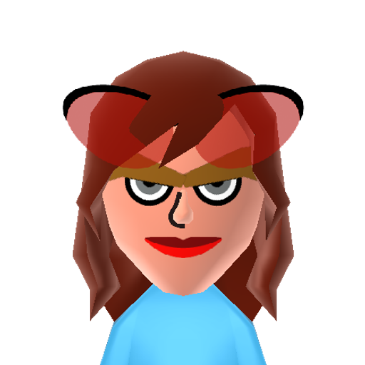 Demona Mii character: From Disney's "Gargoyles". Goliath's ex who's gone evil and loves guns.