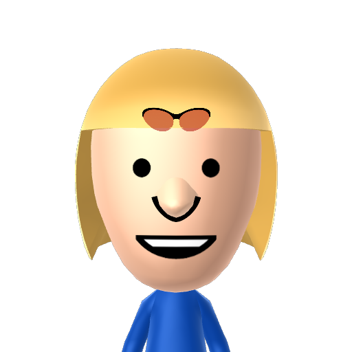 MissBrainy Mii character: A Mii from Wii Sports Resort Deluxe, a mod for Wii Sports Resort