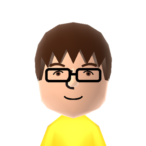 Felipe Mii character: NNID: felipe354polenta