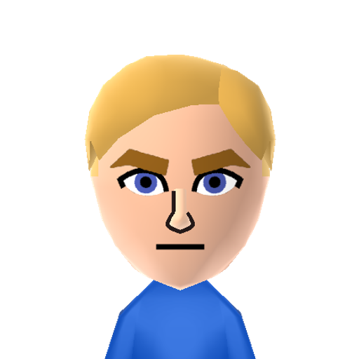 Erwin Mii character: These are extracted and derived from the Mii Central Miis from the 3DS Miitopia.