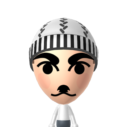 ? Mii character: A Mii uploaded to Check Mii Out Channel (WiiLInk)